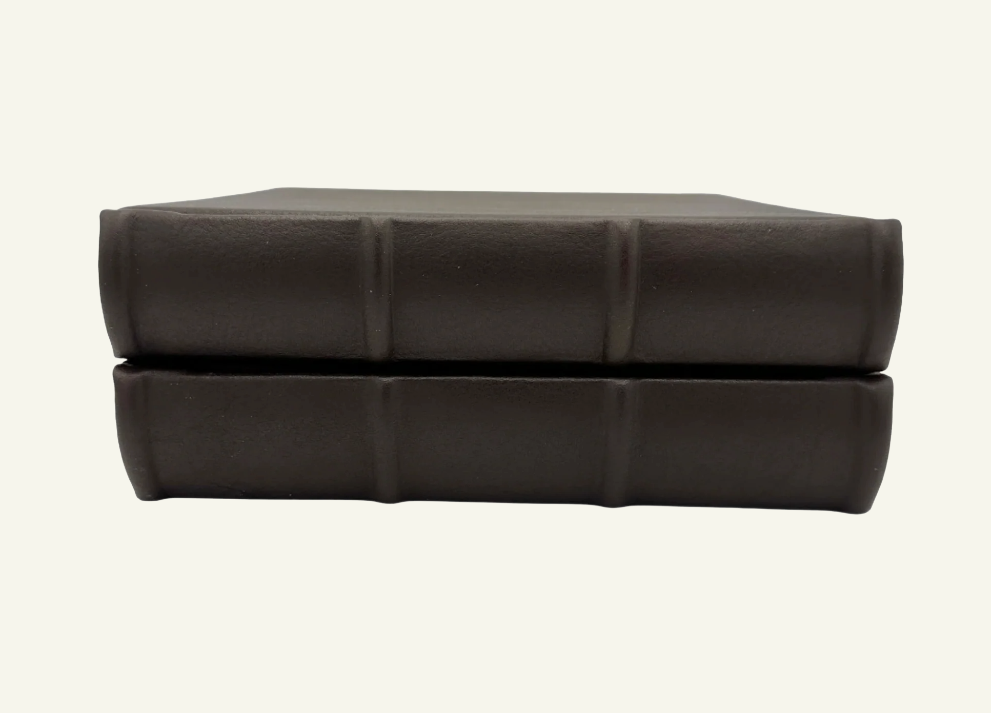 Spine detail of 9x8 Italian Leather Photo Album