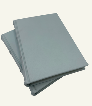 Italian made light blue colorful journals 