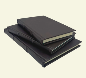 Italian Leather Thin Guestbooks in three sizes