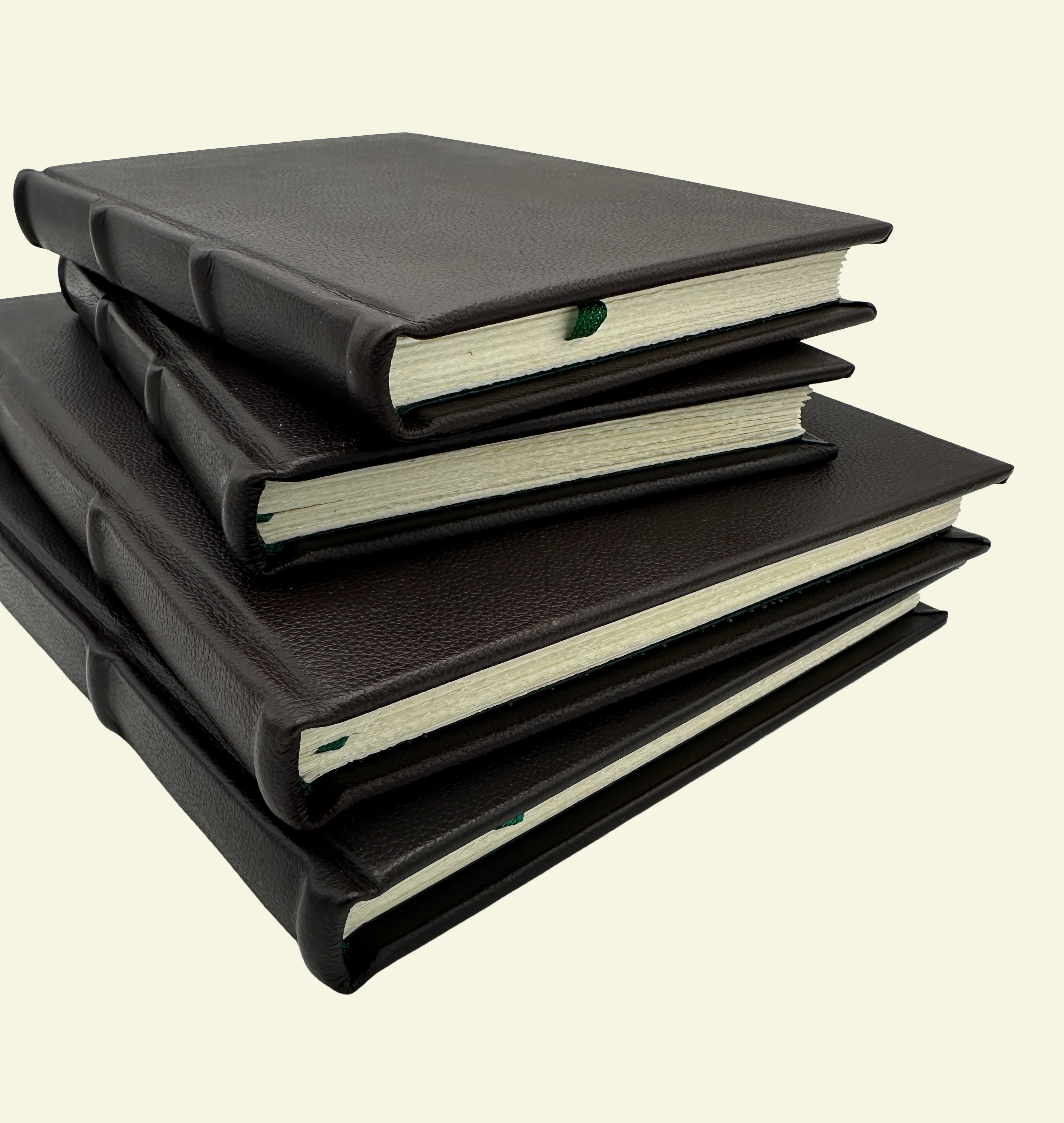 Thin Guestbooks with Hand Cut-Deckled Edges in two size