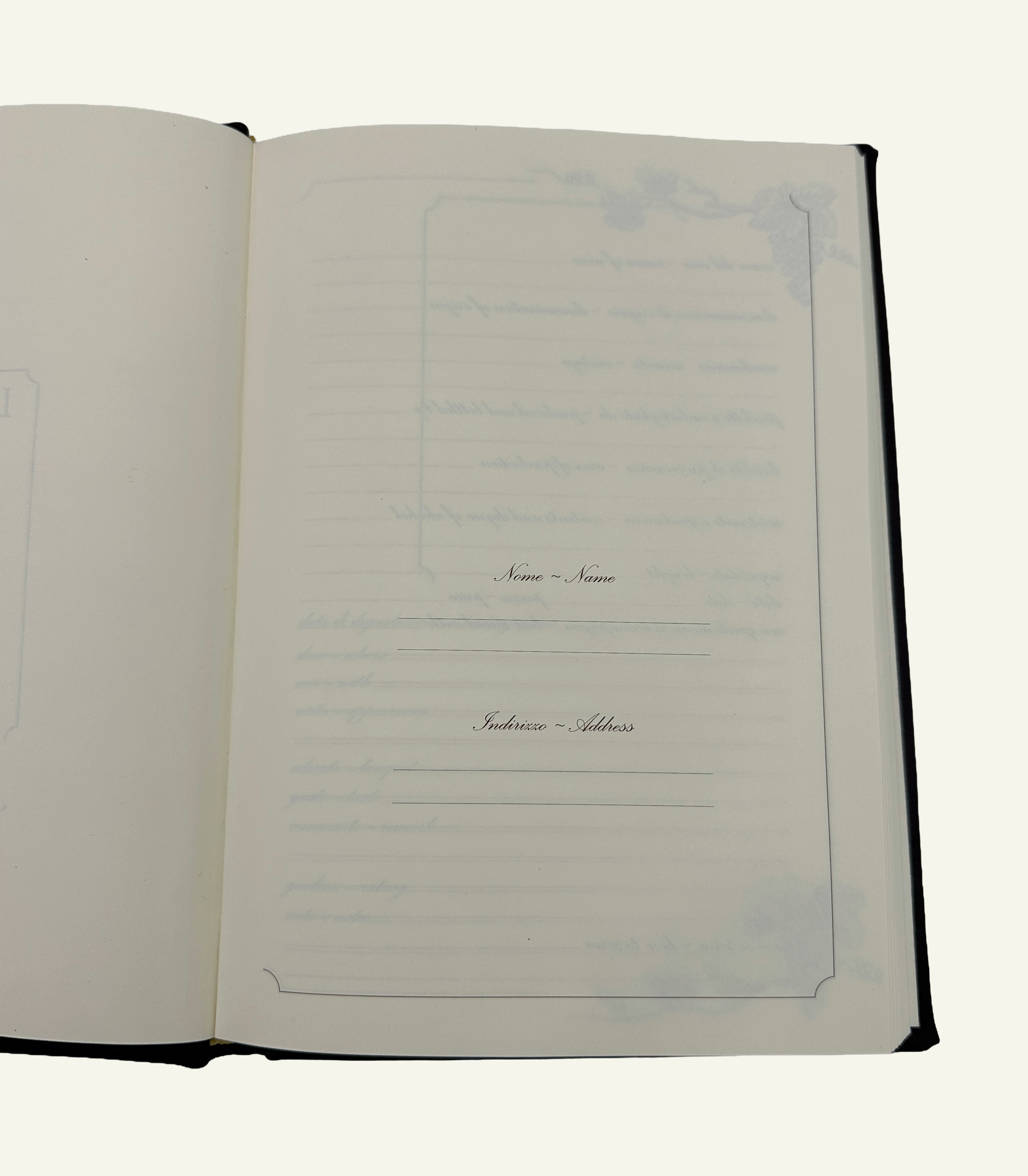 Wine Journal Contact Page