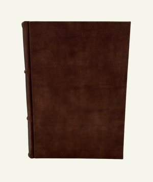 Italian Leather Wine Journal Log