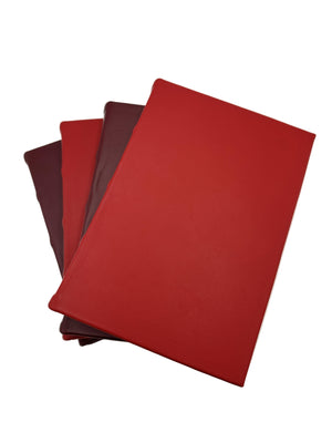 handmade-Italian-colorful-lined-journals-apple-red-and-burgundy