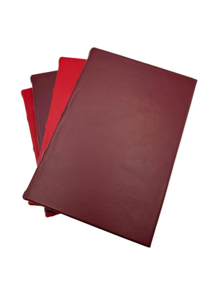 handmade-Italian-colorful-lined-journals-burgundy-and-apple-red