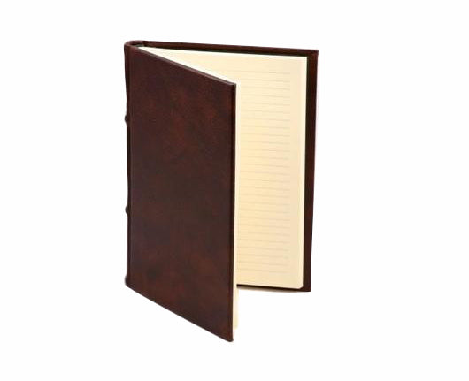 Classic leather journal with lined pages 1
