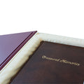 Handmade leather scrapbook 12