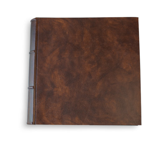 Handmade leather scrapbook 1