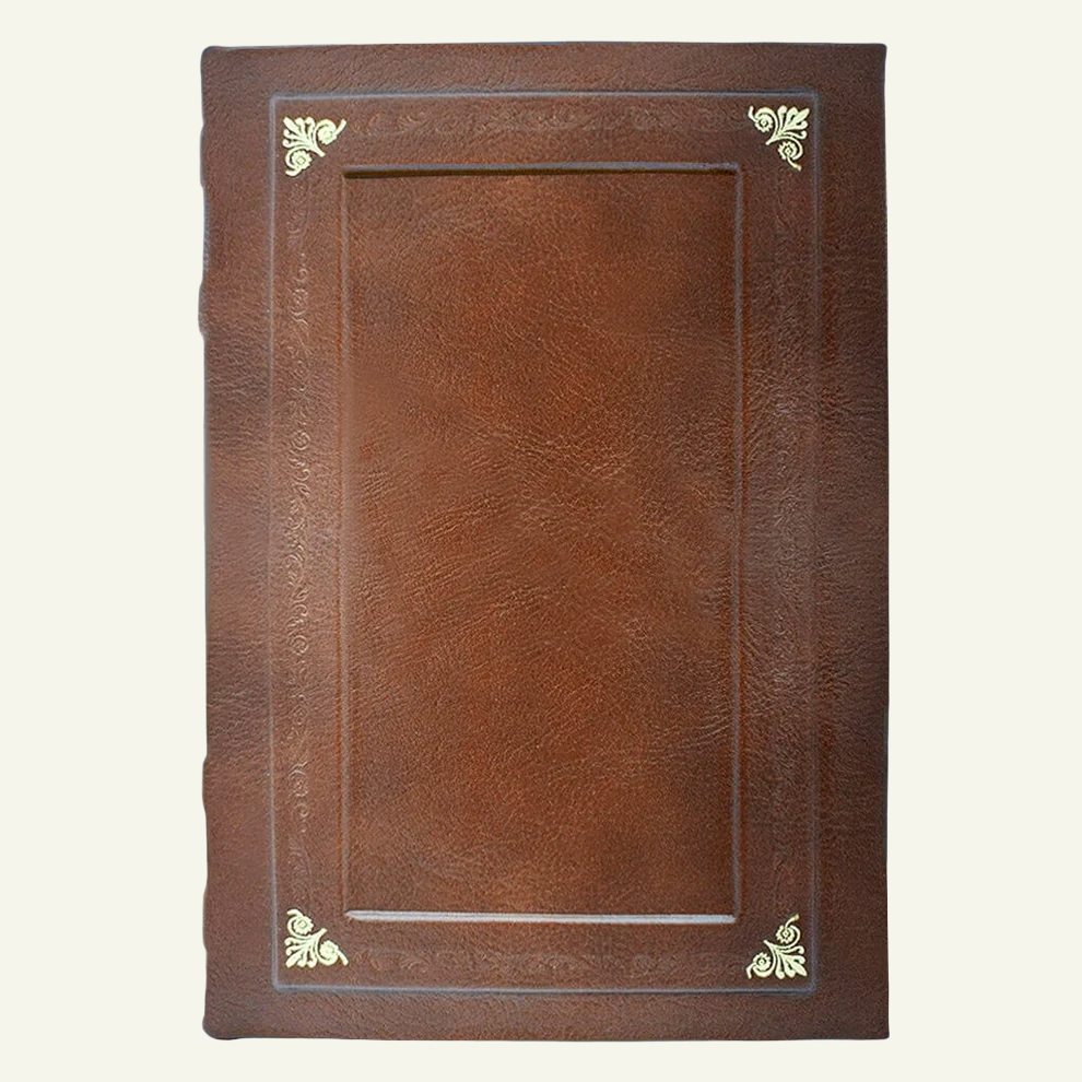 Elegantly Embossed Refillable Journal with raised panels
