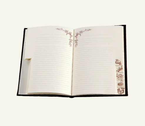 Handmade Italian Leather Recipe Book