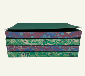 refillable lined marble edge journal inserts