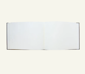 Landscape Format Photo Album with Ivory Pages