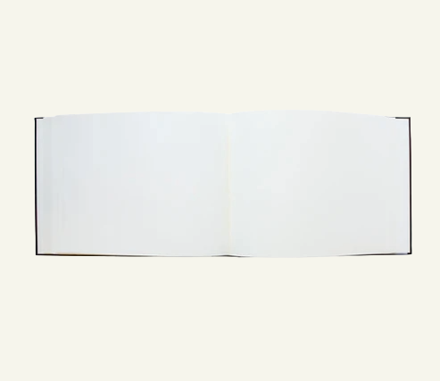 Landscape Format Photo Album with Ivory Pages
