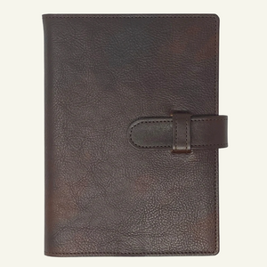 Refillable Leather Journal with Clasp Closure 3
