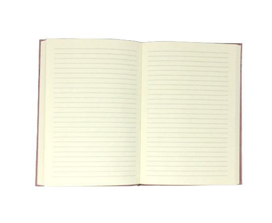Epica's Fiori suede notebook lined pages closeup