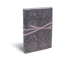 Barocco Suede Lined Wrap Notebook