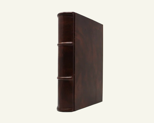 Classic Italian Leather Journal with Hand Cut Pages 7