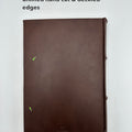 Leather Journal with Deckled-Edge Pages *Imperfect*