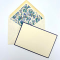 Florentine Notecards With Matching Envelopes Blue - 10 pack