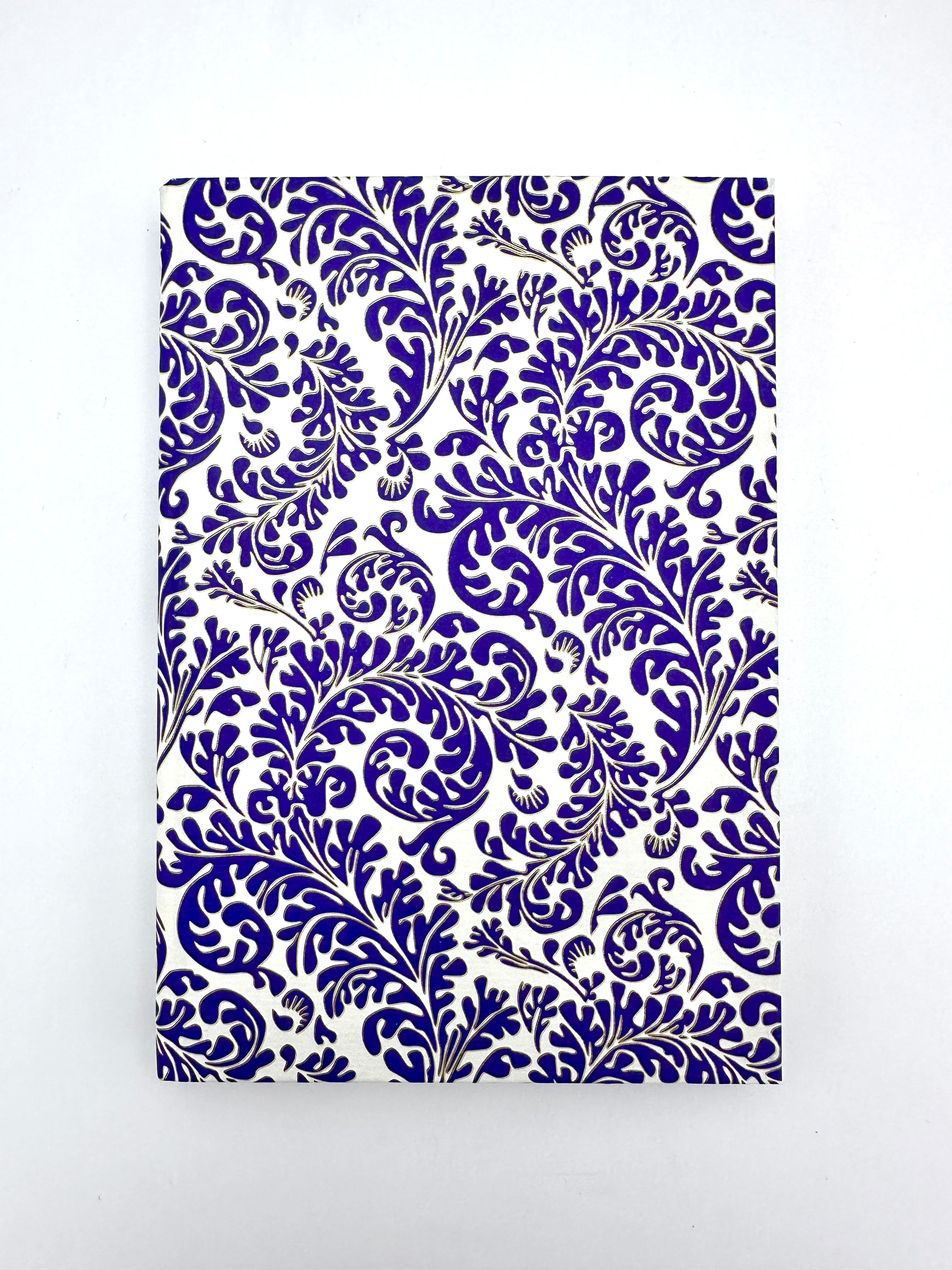 Hardcover Lined Notebook With Lovely Lavender Pattern