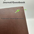 Classic Leather Journal With Lined Pages *Imperfect*