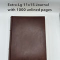 The World's Thickest Italian Leather Journal *Imperfect*