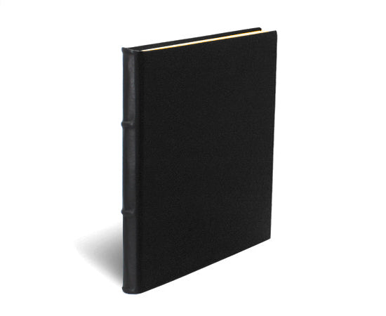 Black Leather Hardcover Lined Journal
