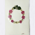 Hand-pressed Flowers notecards On Amalfi Paper by Epica