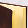 Italian Leather Journal With Hand Cut Pages