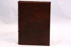 Italian Leather Guestbook with Ruled or Blank Pages