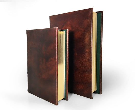 Classic Leather Journal With Gilded Pages