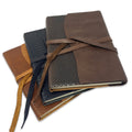 Leather Wrap Notebook Journal Handmade in Italy