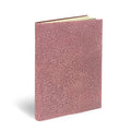 Epica's Fiori suede notebook in millennial pink