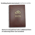 custom-embossing-design-intertwined-wedding-bands