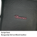 21_Script_Burgundy_Black_Leather