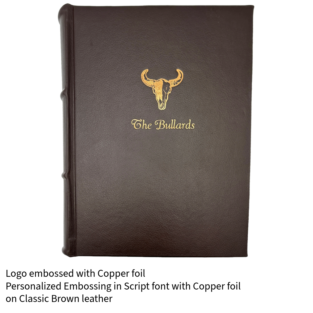 Handmade Italian Leather Photo Album Landscape Format – Epica